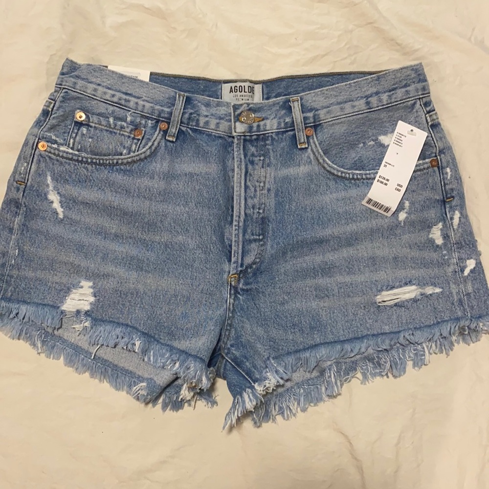 Agolde Parker Vintage Cut-off Shorts
